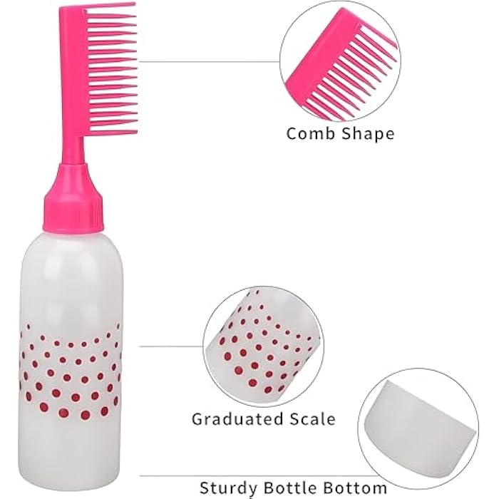 Cream and Oil Applicator - A must-have for anyone looking to enhance their hair care routine with ease and precision. (model2-3piece) - Image 3